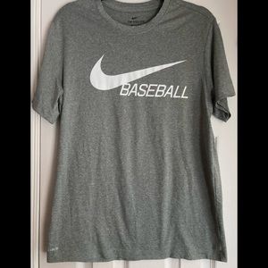 2 Nike Baseball Shirts Set of 2 Dri-Fit Size M